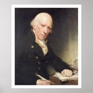 Affiche Portrait des terriers Hastings (1732-1818) à son