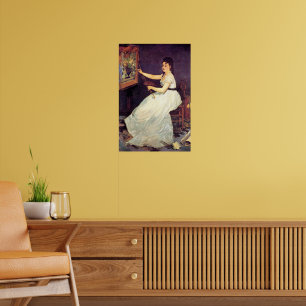 Affiche Portrait d'Eva Gonzales