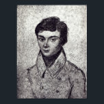 Affiche Portrait d'Evariste Galois<br><div class="desc">Portrait d'Evariste Galois (1811-1832) de l'école française (héliogravure) situé dans une collection privée. Le Portrait d'Evariste Galois (1811-32) (héliogravure) a été créé autour du 19ème siècle.</div>