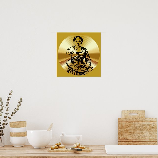 Affiche Portrait d'Harriet Tubman (Cuisine)