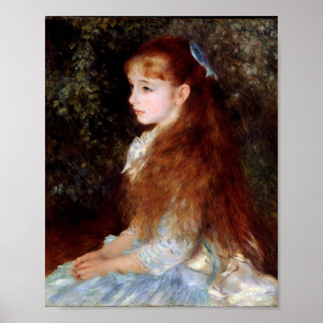 Affiche Portrait d'Irene Cahen D'anvers par Pierre-Auguste (Devant)