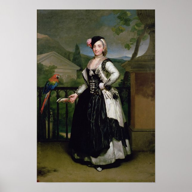 Affiche Portrait d'Isabel Parrena Arce (Devant)