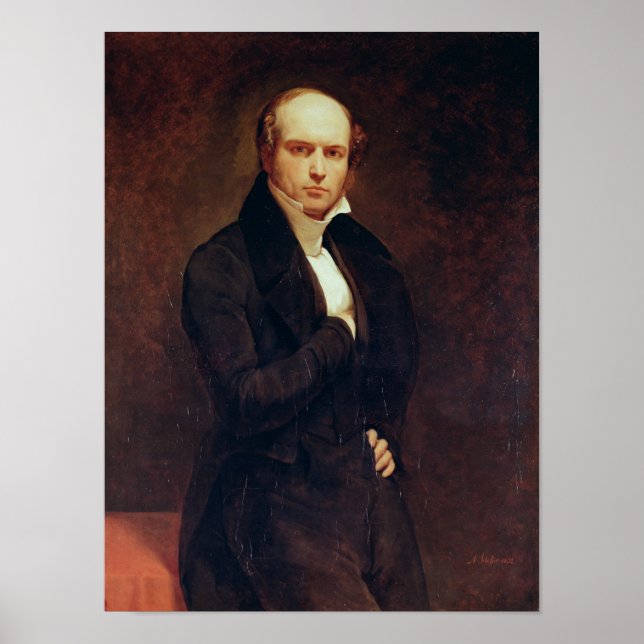 Affiche Portrait d'Odilon Barrot (Devant)