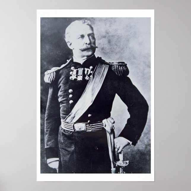 Affiche Portrait du brigadier-général Nelson A. Miles (Devant)