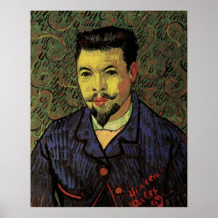 Affiche Portrait du docteur Félix Rey par Vincent van Gogh