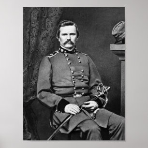 Affiche Portrait du Général Simon Bolivar Buckner