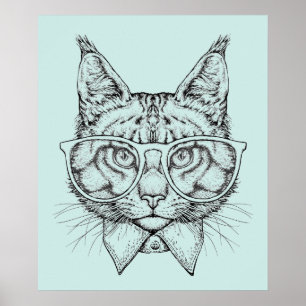 Affiche Portrait du Maine Coon