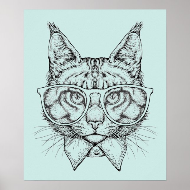 Affiche Portrait du Maine Coon (Devant)