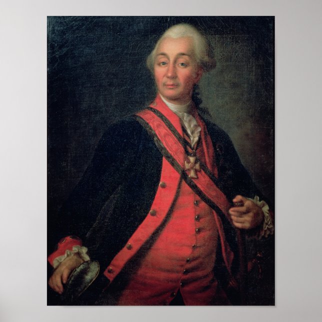Affiche Portrait du maréchal général Generalissimo (Devant)