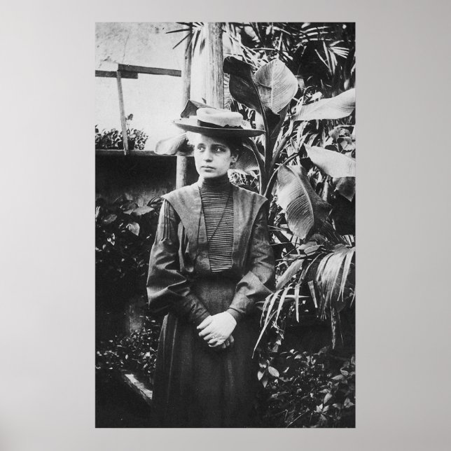 Affiche Portrait du physicien autrichien Lise Meitner (Devant)
