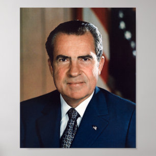 Affiche Portrait du Président Richard Nixon