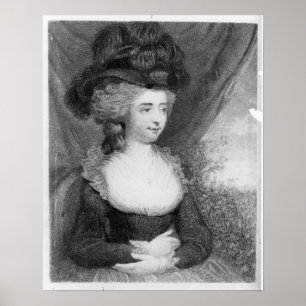 Affiche Portrait du pub Fanny Burney par Henry
