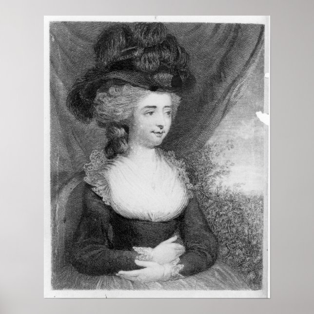 Affiche Portrait du pub Fanny Burney par Henry (Devant)