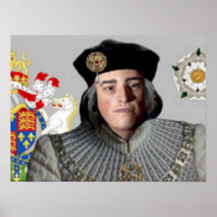 Affiche Portrait du roi Richard III