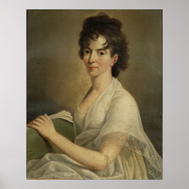 Affiche Portrait du veuf Constanze Mozart, 1802 (Devant)