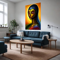 Portrait d'un alien robotique | Art AI