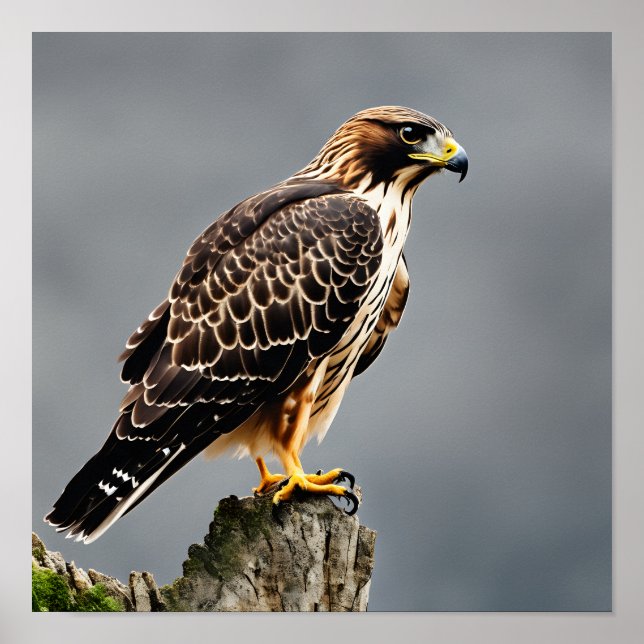 Affiche Portrait d'un Hawk (Devant)