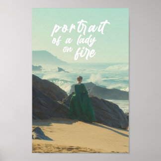 Affiche Portrait D'Une Dame En Feu