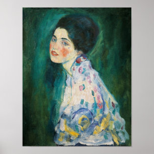 Affiche Portrait d'une dame — Gustav Klimt (1916-17)