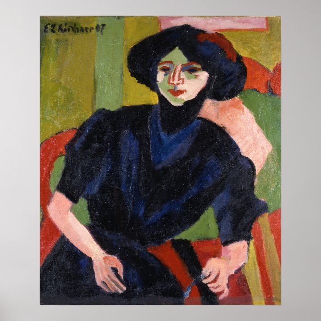 Affiche Portrait d'une femme (Devant)