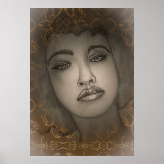 Affiche Portrait d'une femme (Devant)