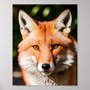 Affiche Portrait d'une Fox