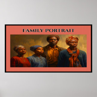 Affiche Portrait familial