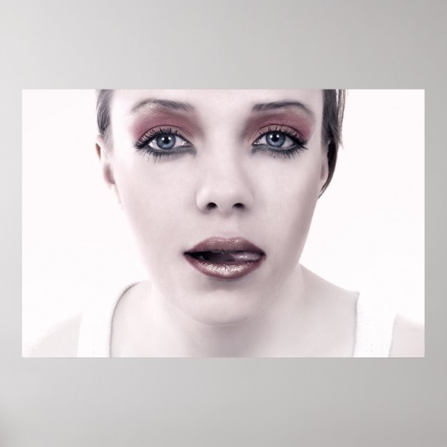 Affiche Portrait femme mode (Devant)