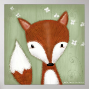Affiche Portrait Fox