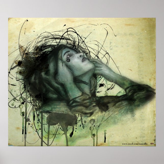 Affiche Portrait Grunge Hood (Devant)