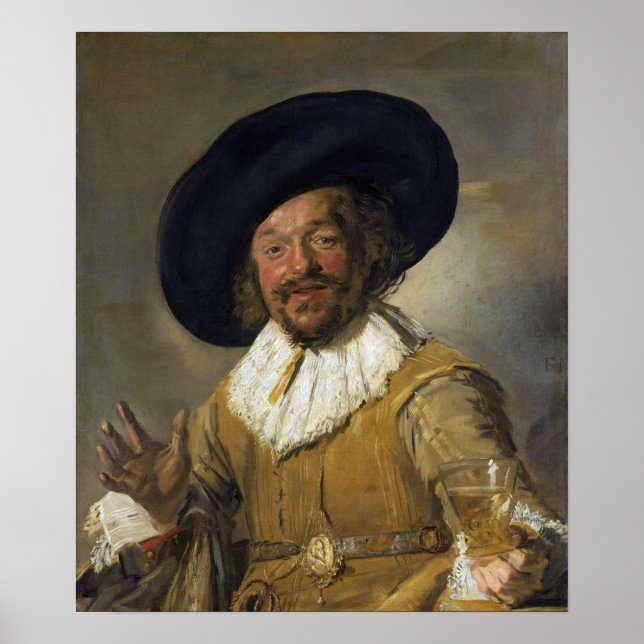 Affiche Portrait - Hals (Devant)