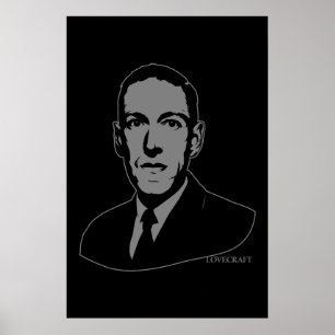 Affiche Portrait HP Lovecraft