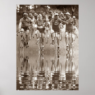 Affiche PORTRAIT INTIME DU TOUR DE FRANCE Réflexion
