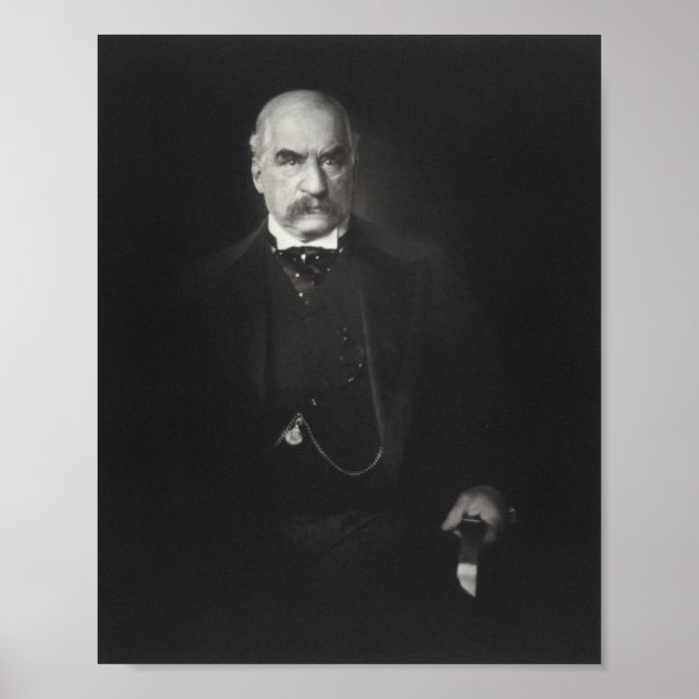 Affiche Portrait JP Morgan (Devant)