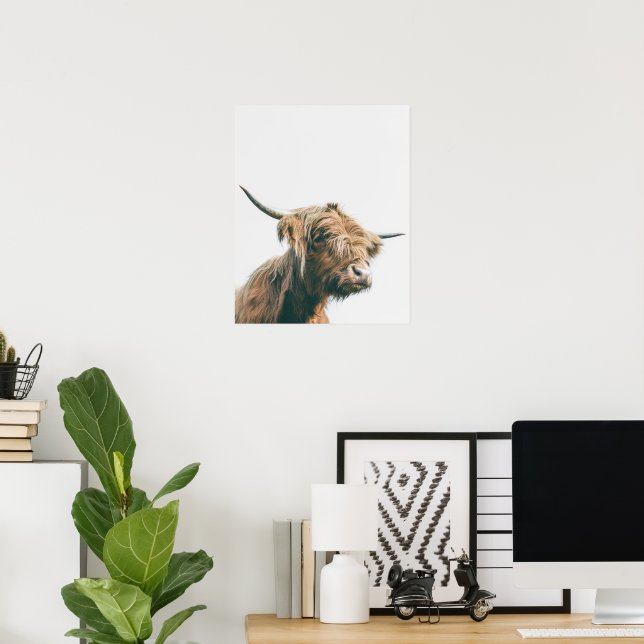 Affiche Portrait Majestic Highland (Bureau à domicile)