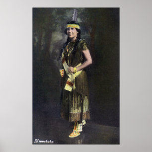 Affiche Portrait Minnehaha