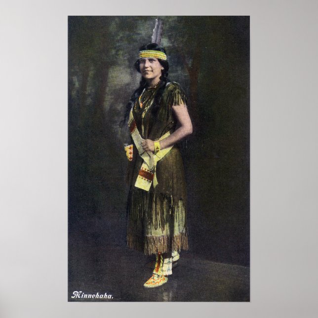 Affiche Portrait Minnehaha (Devant)