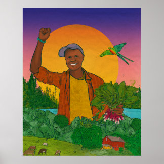 Affiche Portrait : Moses Momanyi, Dawn2Dusk Farm & Kilimo 