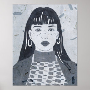 Affiche Portrait nocturne
