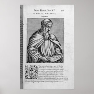 Affiche Portrait of Amerigo Vespucci