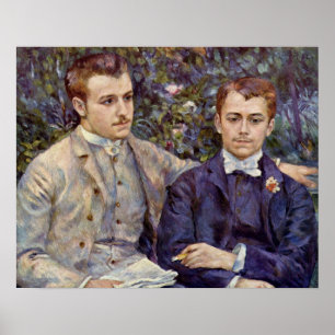 Affiche Portrait of Charles and Georges