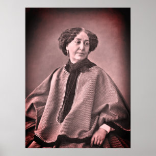 Affiche Portrait of George Sand by Nadar
