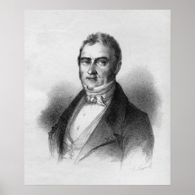 Affiche Portrait of Jacques Laffitte (Devant)