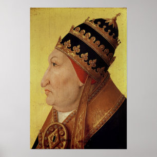 Affiche Portrait of Rodrigo Borgia  Pope Alexander VI