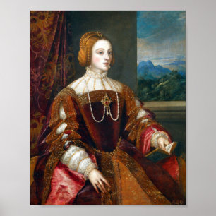 Affiche Portrait Of The Empress Isabella Of Portugal