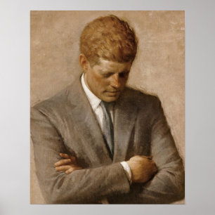 Affiche Portrait officiel de John F Kennedy