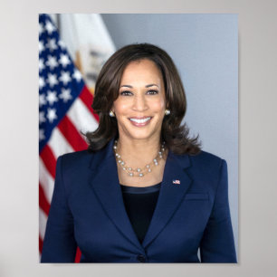 Affiche Portrait officiel de Kamala Harris