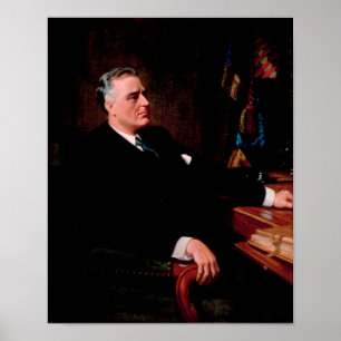 Affiche Portrait officiel FDR