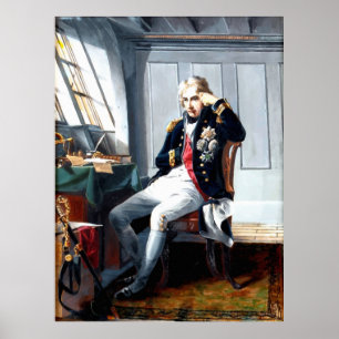 Affiche Portrait Peinture Lord Nelson