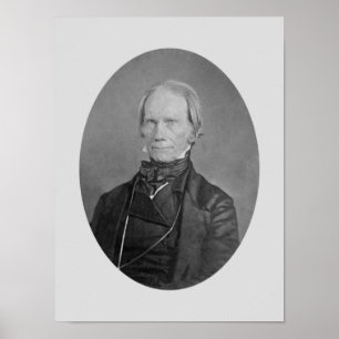 Affiche Portrait photo Henry Clay